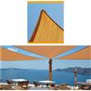 Rosa Pietro Vela Triangolare colore Beige mt.5x5x5