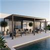 Hesperide Pergola Bioclimatica Elettrica con LED Evora metri 6x3 colore Grafite