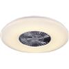 Trio Plafoniera Con Ventilatore Integrato Diametro 75 cm Potenza 54 Watt con telecomando