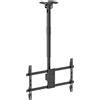 myWall My Wall Supporto mobile per TV da soffitto - HD8L, supporto da soffitto per TV da 43-86, girevole e inclinabile, asta telescopica, max. 60 kg, supporto da soffitto per TV per soffitti piatti e