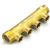 Tiemme Collettore lineare in ottone tiemme 3 vie 3/4 uscite 1/2x16 1910002