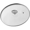 Agnelli 1907 5mm Coperchio In Vetro Con Pomolo In Acciaio