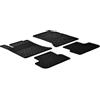 Gledring Tappetini in Gomma Compatibile con Mercedes Clase B W246 2011-2019/Clase A W176 2012-2018/CLA/GLA 2014-2020 (Profilo G 4-Parti + Clip di Montaggio)