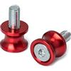 A-Pro Beccucci prismi per moto, M10, colori assortiti, accessori per garage, colore rosso