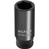 HILPATY Hlipaty Chiave a Bussola ad Impatto 23mm con Attacco da 1/2, Cr-Mo, Lunghezza 78 mm
