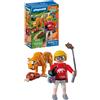PLAYMOBIL 72089 ZOO TIGRE E VISITATORE