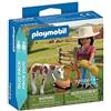 PLAYMOBIL 72026 DUOPACK CAVALLERIZZA CON PULEDRO