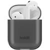 HoldIt Custodia per AirPods sostenibile | Apple AirPods 1./2. Gen | Seethru Black