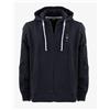 Blauer Cardinton Felpa Zip Cappuccio Nera Uomo