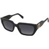 Marc Jacobs Marc 809/S 807/9O | Occhiali da Sole Graduati o Non Graduati | Prova Online | Plastica | Rettangolari | Nero | Adrialenti