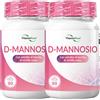 VitaminPure Integratore Cistite con D-Mannosio Puro e Mirtillo Rosso, Benessere Vi