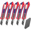 WORKPRO Taglierino Cutter, Taglierine Professionali con Blocco di Sicurezza IegN