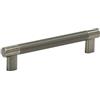 Amerock | Tirante per armadio da cucina | canna di fucile | 160 mm da centro a centro | Bronx | Confezione da 1 | Hardware per mobili | Maniglia per armadio | Maniglia per cassetto del bagno
