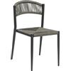 Greenwood Sedia Milano antracite e grigio di Greenwood