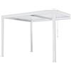 Greenwood Pergola Texas bianco 4 x 4 mt. di Greenwood