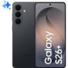Samsung Smartphone Samsung Galaxy S26+ S947 6.7" 12GB 512GB 5G Dual sim 4900mAh classe A Nero [SM-S947BZKGEUE]