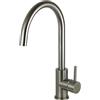 RIVESHOP - CUCINA miscelatore cucina in acciaio con canna girevole - SHOP0000186