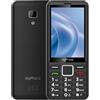 MP myPhone myPhone 3510 LTE cellulare per anziani senza abbonamento, telefono cellulare con tasti 4G con display 3,5, Dual SIM, batteria di lunga durata