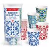 Movida Bicchieri carta Movida maiolica 250 ml x 50 pezzi