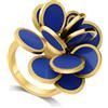 CHANTECLER Anello paillettes in oro