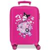 Sanrio Kuromi Around The World - Valigia da cabina, 33 x 50 x 20 cm, rigida, 2 kg, ABS 2 kg, 28,4 l, bagaglio a mano
