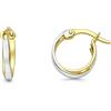 Gioielleria Lucchese Oro Orecchini Donna Oro Bianco Giallo GL102429