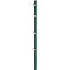 Alberts 677893 Paletto per Recinzione con Fascetta di Fissaggio e Accessori, zincato a Caldo, Länge 120 cm