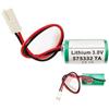 Aousavo Batteria di ricambio CR1/2AA 928205-2P 950 mAh compatibile con Siemens 575332TA con spina bianca