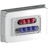 TECO Kit Collettore Sanitario Multi Intercettazione da Incasso Modello K4.3 - Uscite 4+3 e 5+4