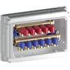 TECO Kit Collettore Sanitario Multi Intercettazione da Incasso Modello K4.3 - Uscite 5+4 e 6+5