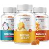 FutuNatura KIDS Set Orsetti Gummies - Vitamine C, Omega-3, Jelly Royal