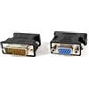 Lanberg OEM Adattatore Lanberg DVI-I Maschio 24 + 5 Dual Link/VGA Femmina
