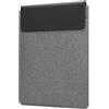 Lenovo Yoga Sleeve - Custodia Elegante per Laptop Yoga, Design Slim in Materiale Riciclato PET, Chiusura Magnetica, Scomparto Accessori Separato, Morbida e Leggera - Grigio