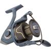 Pflueger President Mulinello da pesca spinning, misura 40, sistema con 10 cuscinetti a sfera in acciaio inox, frizione frontale in feltro ad olio sigillato, struttura leggera in grafite