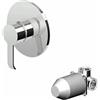 ZUCCHETTI Set miscelatore doccia Zucchetti SUP + corpo incasso R99499