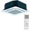 Clivet cassetta 4 vie 12000 BTU condizionatore inverter A++ con telecomando - gas R32