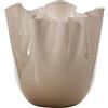 VENINI VASO FAZZOLETTO D.20 CM MOKA H.24 CM FO370002000O0BSS