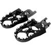 ACCOSSATO Pedane off-road Accossato Nere in Ergal 7075 per KTM EXC F dal 2008 al 2011 (CC 530)