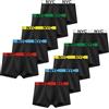 Desanlapi Confezione da 10 Boxer da Bambino in Cotone Nero 158-164 | Cinture colorate,Biancheria Intima Giovanile, Boxer per Ragazzi, Comodi Elastiche e Traspiranti