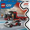 LEGO City 60493 Display Truck F1® con auto da corsa Audi F1®