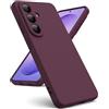 Oududianzi - Cover per Samsung Galaxy S26 5G, Custodia Silicone Liquido, Interno in Microfibra Morbida, Protezione Antiurto Resistente - Bordeaux