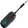 Atshld Bluetooth Adattatore Trasmettitore 5.3, 2 in 1 Ricevitore e Trasmettitore Bluetooth per TV, Auto, Cuffie, Tablet, Supporta 2 Dispositivi Simultanei, Telefono Mobile, Car Audio Systems, Jack AUX 3.5mm