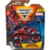 Monster Jam, Marvel - Monster Truck ufficiale Spider-Man, veicolo pressofuso, scala 1:64, super eroe, giocattoli per bambini dai 3 anni in su