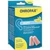 OHROPAX Morbidi tappi per le orecchie, in schiuma morbida, valore di isolamento acustico SNR 31 dB, per rilassarsi, dormire e lavorare, confezione da 24 pezzi