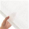 Deconovo Tende per Interni Trasparenti per Camera da Letto Moderne in Voile Effetto Lino, Eleganti per Soggiorno e Salotto, Certificazione Oeko-Tex®, 140x138 cm, 2 Pezzi, Bianco