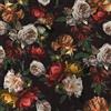 VEELIKE Carta da Parati Floreale Peonia Moody Rose Carta da Parati Fiori Nera Vintage Scuro Bouquet Pellicola Adesiva per Mobili Fantasia Farfalla Botanica Camera Letto Bagno Autoadesiva 44.5cm×300cm