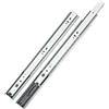 LOOTICH Push to Open Spingere per Aprire Guide a Rimbalzo per Cassetti con Cuscinetti a Sfera 450 mm Totale Telescopiche Guida con Apertura a Pressa per Cassetto Capacità Carico 35kg (1 Paio)