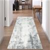 Famibay Tappeto Cucina Antiscivolo Lavabile 65x180cm Passatoia Cucina Grigio Tappeto Runner Corridoio Moderno Morbido per Corridoio Lavanderia Ingresso