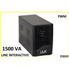 LINK Ups 1500va Gruppo Continuita' per Pc Line Interactive PWM router fibra Batteria