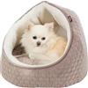 TRIXIE Noria Cuccia per Cani, 38 x 38 x 40 cm, Bianco/Salmone